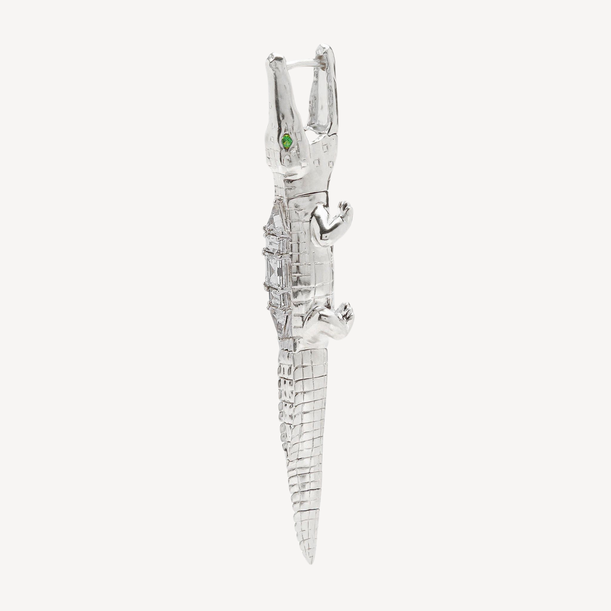 Art Deco Alligator Earring