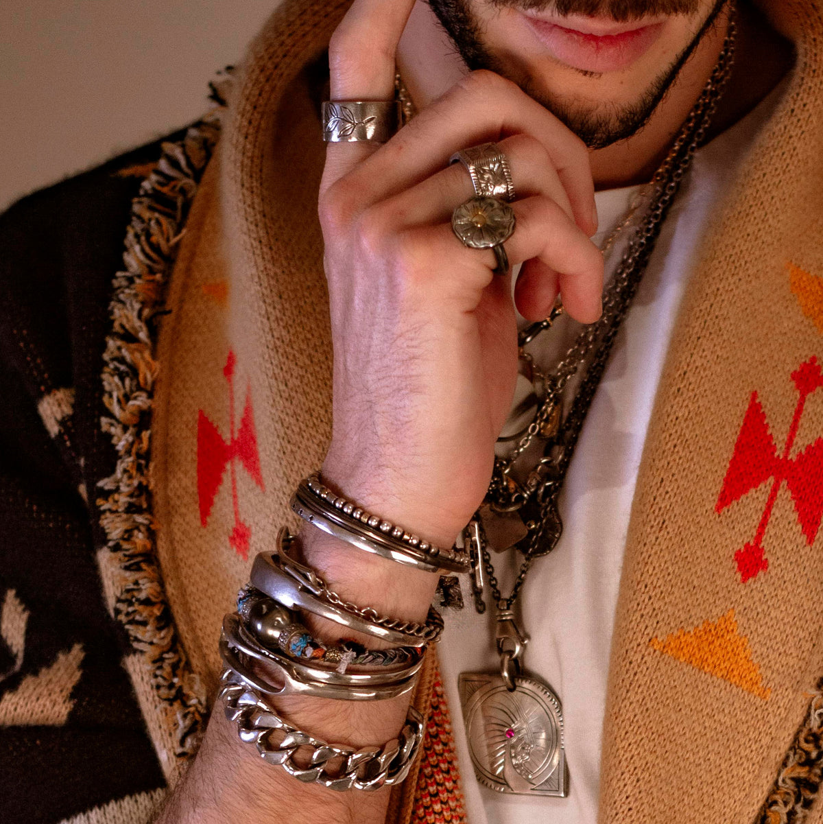 Bague Spinner Bar - Tobias Wistisen - Bagues pour homme - Mad Lords