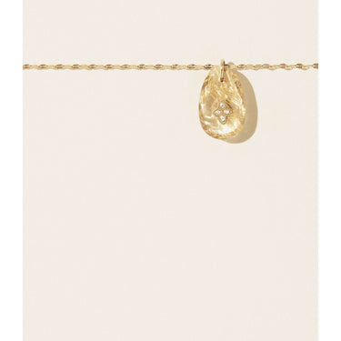 Rutilated Quartz Gaïa Necklace n°1 