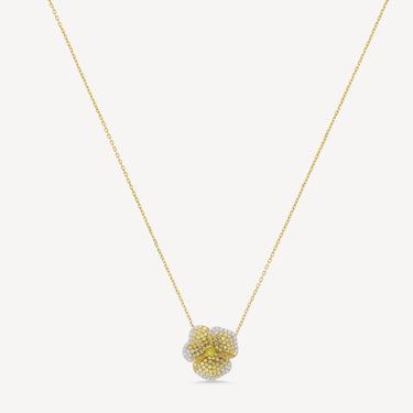 Yellow Flower Necklace