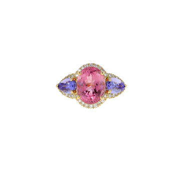 Bague Elen Larcebeau Diamants sur Or Rose