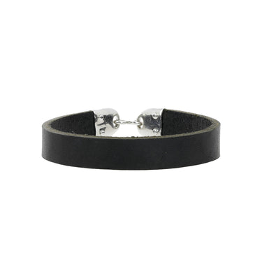 Bracelet Silver Leather