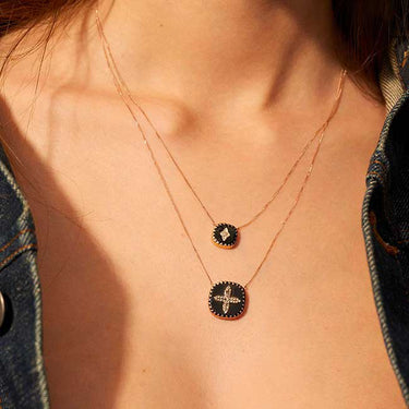 Collier Pierrot n°2 Noir